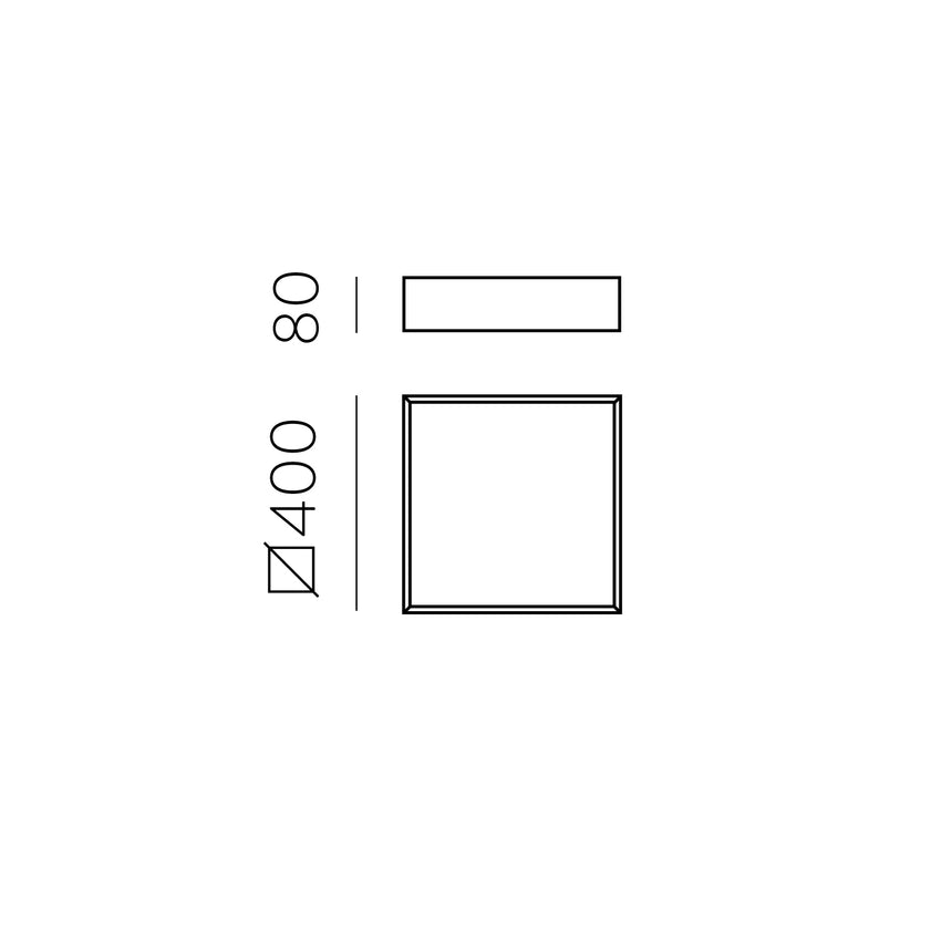 ACB Munich Plafón LED 26W 3000K blanco texturado P375940B