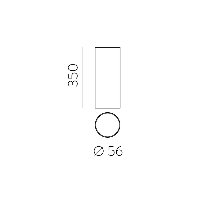 ACB Zoom plafón LED blanco texturado GU10 8W P37641B