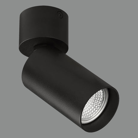 ACB Zoom Foco 3764/10 Negro Texturado, LED GU10 8W, CL.I, Orientable
