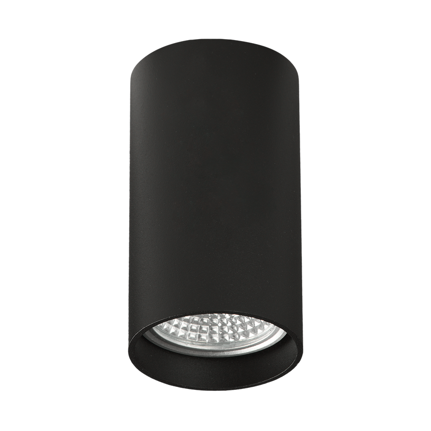 ACB Zoom Plafón Negro Texturado GU10 8W P37640N