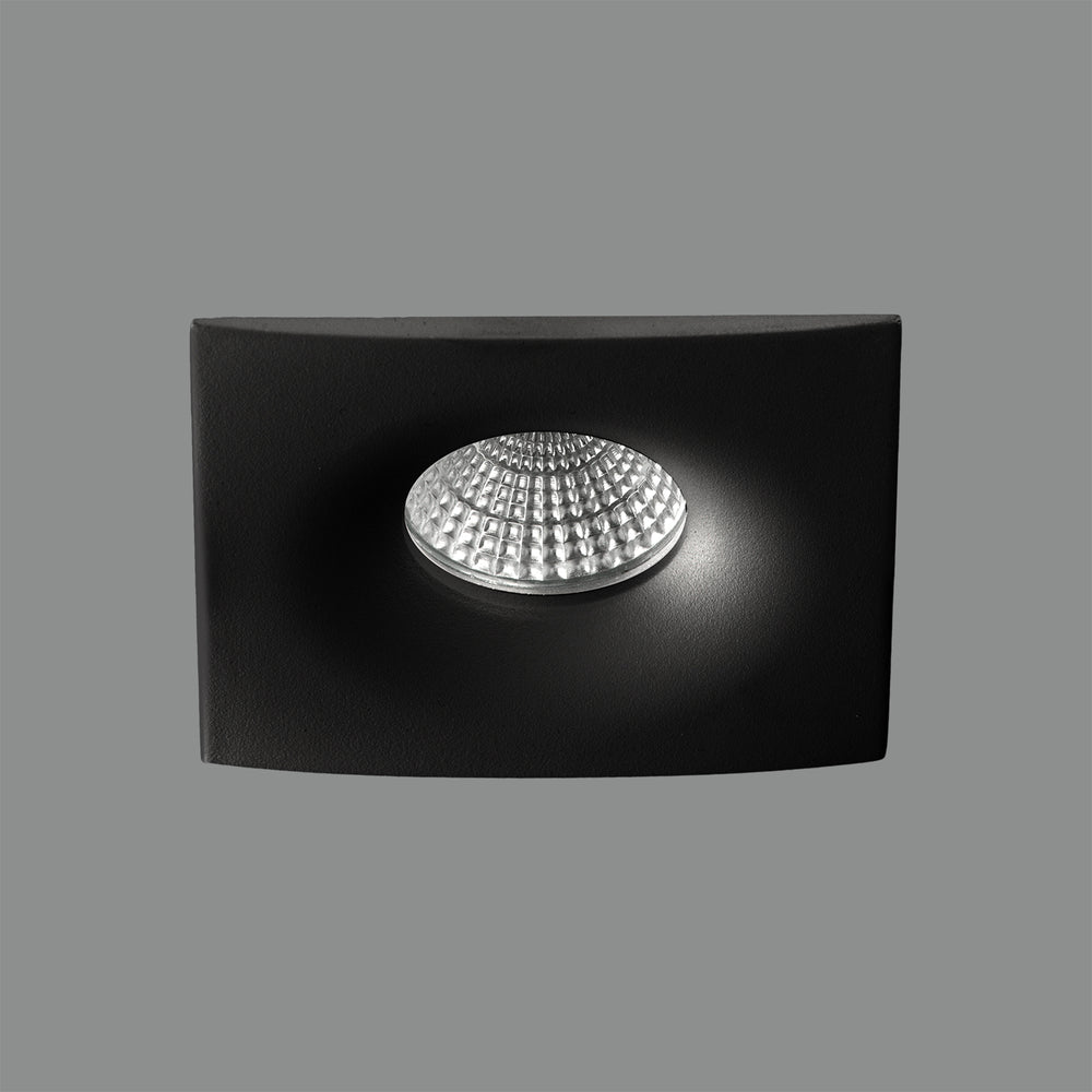 ACB Doro Recessed 3789/10 Textured Black, LED GU10 8W, I E37890N