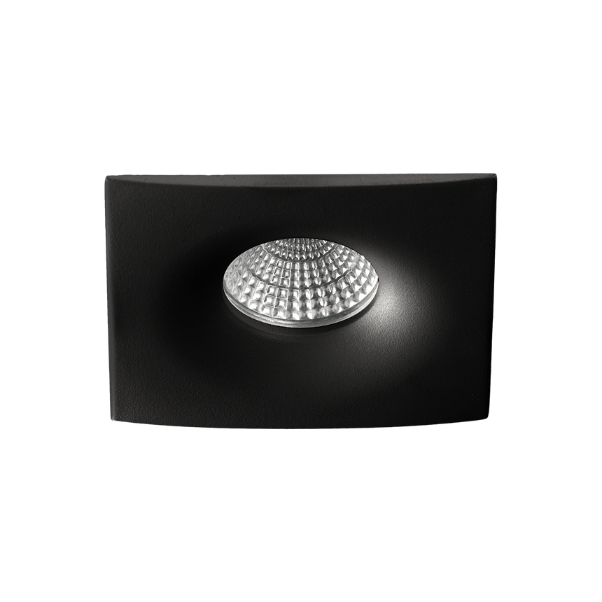 ACB Doro Recessed 3789/10 Textured Black, LED GU10 8W, I E37890N