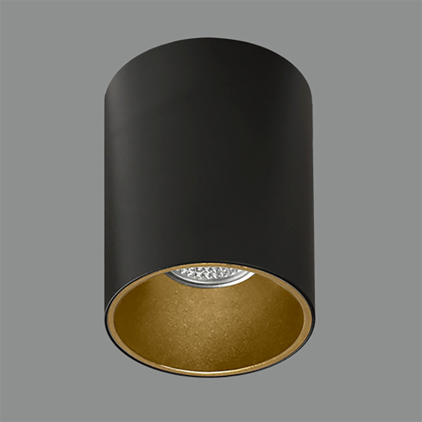 ACB Soul Ceiling Light 3792/8 Textured Black/Satin Gold, LED GU10 8W, P37920NOS