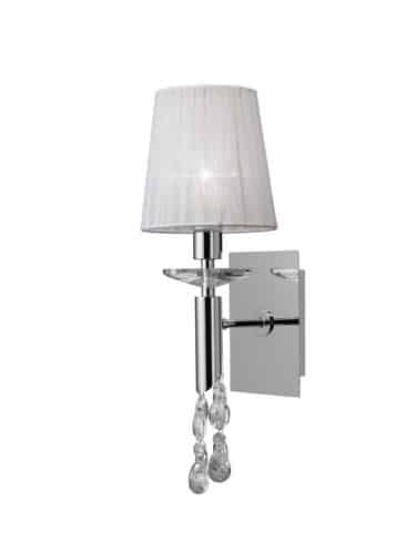 Mantra Tiffany Cromo Aplique gris oscuro 3864