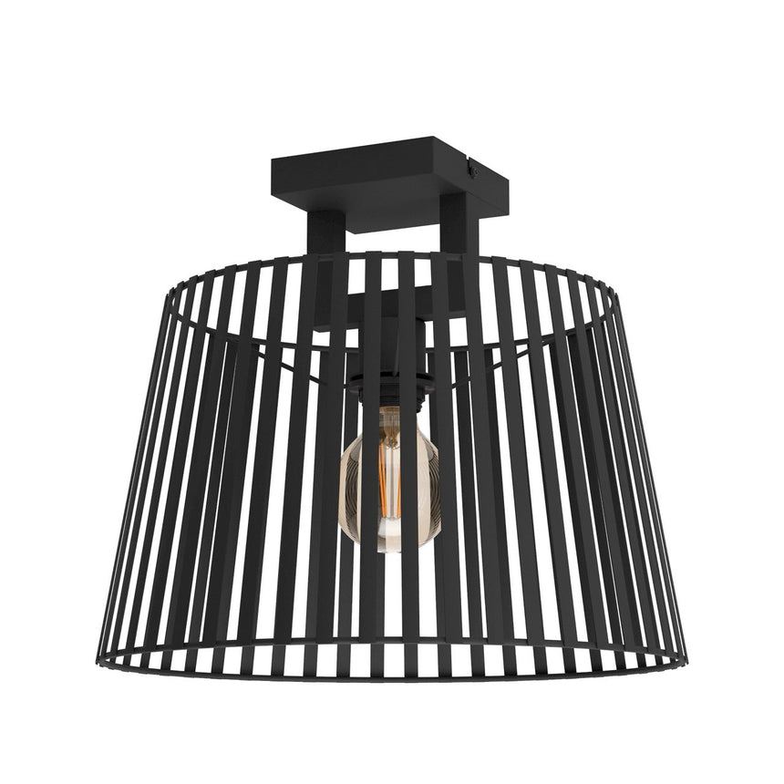 EGLO Bogota Plafón acero negro 390001