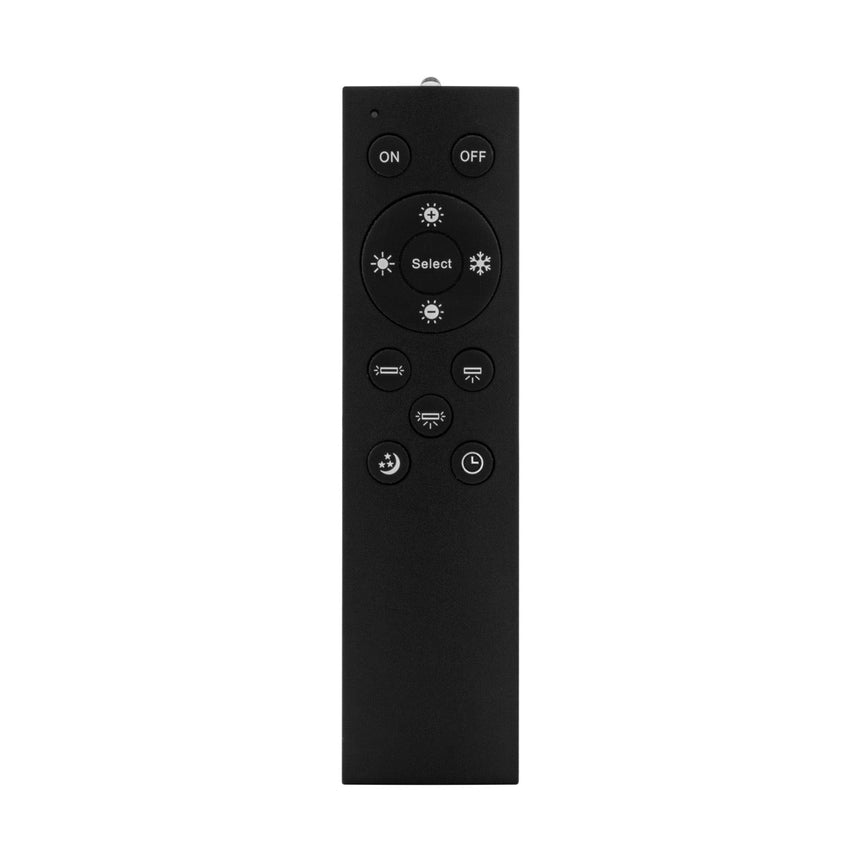 EGLO Macellara Plafón LED portátil regulable 2 luces acero plástico negro blanco 390019