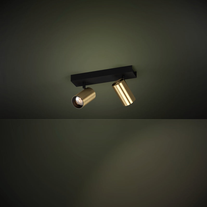 EGLO Cumaribo Foco LED acero negrolatón 390083