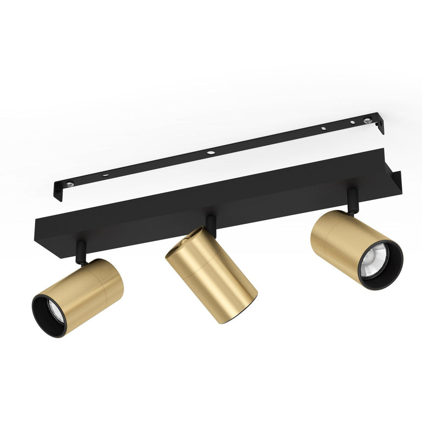 EGLO Cumaribo Foco LED acero negrolatón 390084