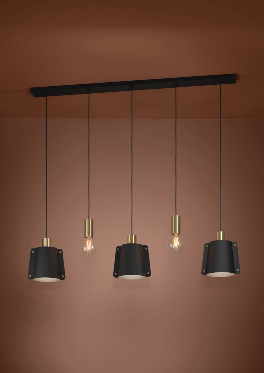 EGLO Majagua Lámpara de techo colgante acero negrolatón 390115