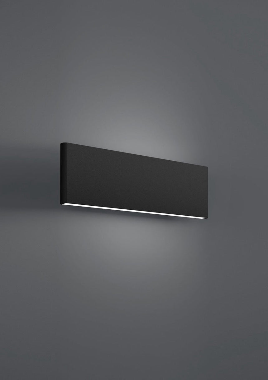 EGLO Climene Lámpara de pared LED aluminio plástico negro blanco 390116