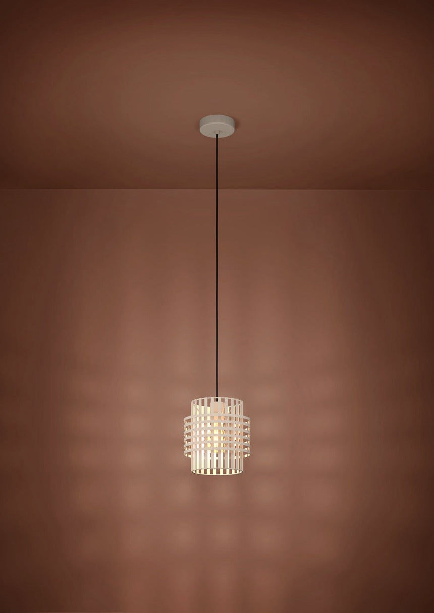 EGLO Oltamar Lámpara de techo colgante acero colores arena 390146