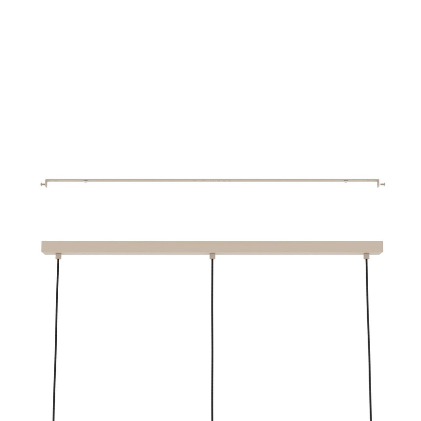 EGLO Oltamar Lámpara de techo colgante acero colores arena 390147