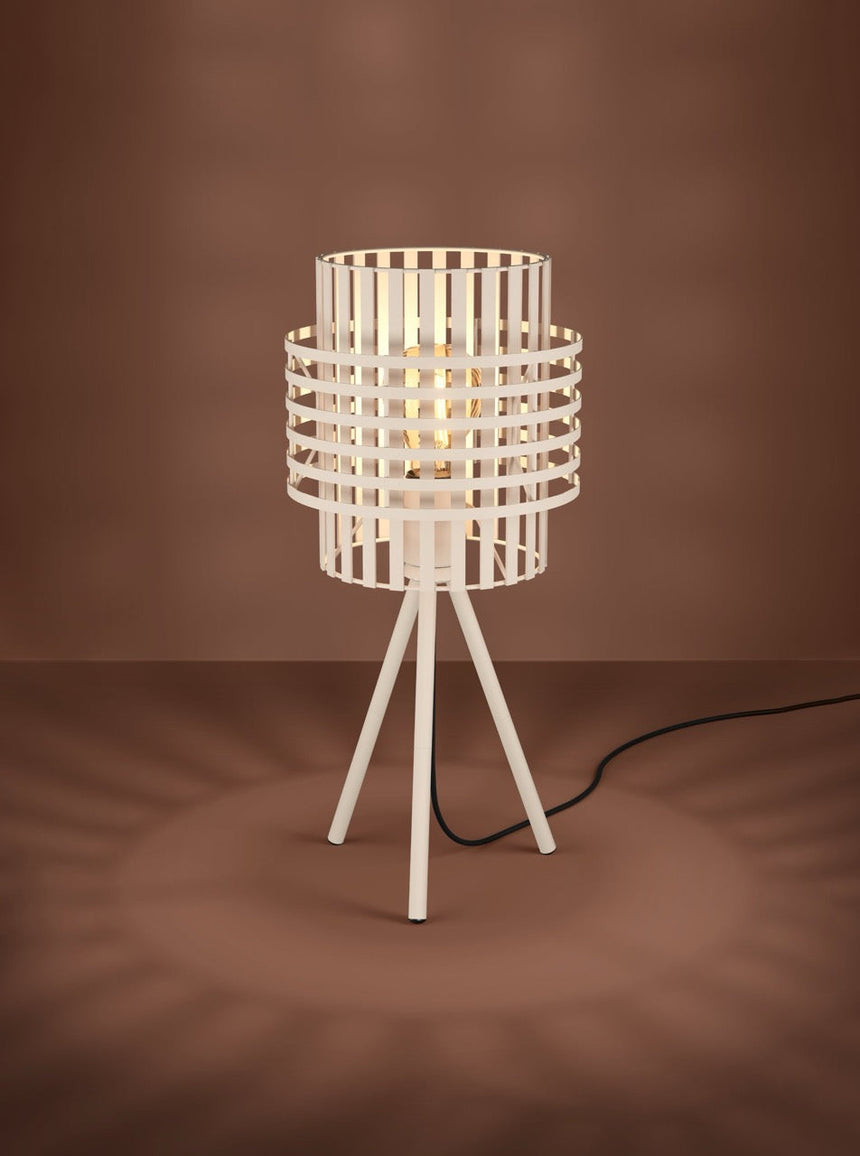 EGLO Oltamar Lámpara sobremesa acero colores arena 390148