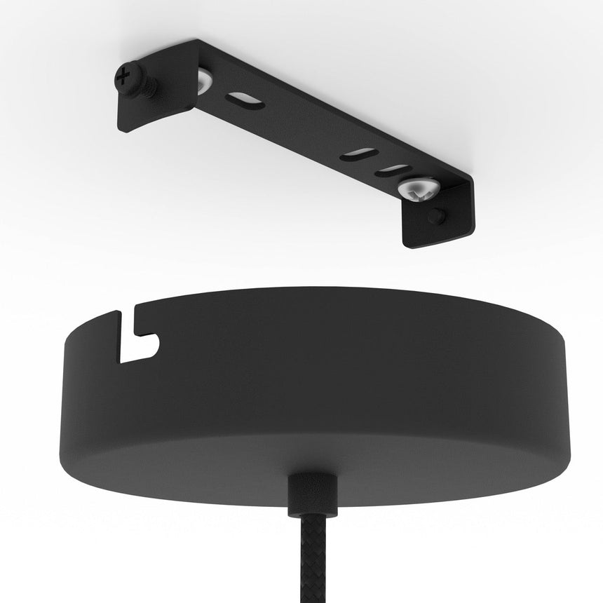 EGLO Montezuelo Lámpara de techo colgante acero madera negro naturaleza 390151