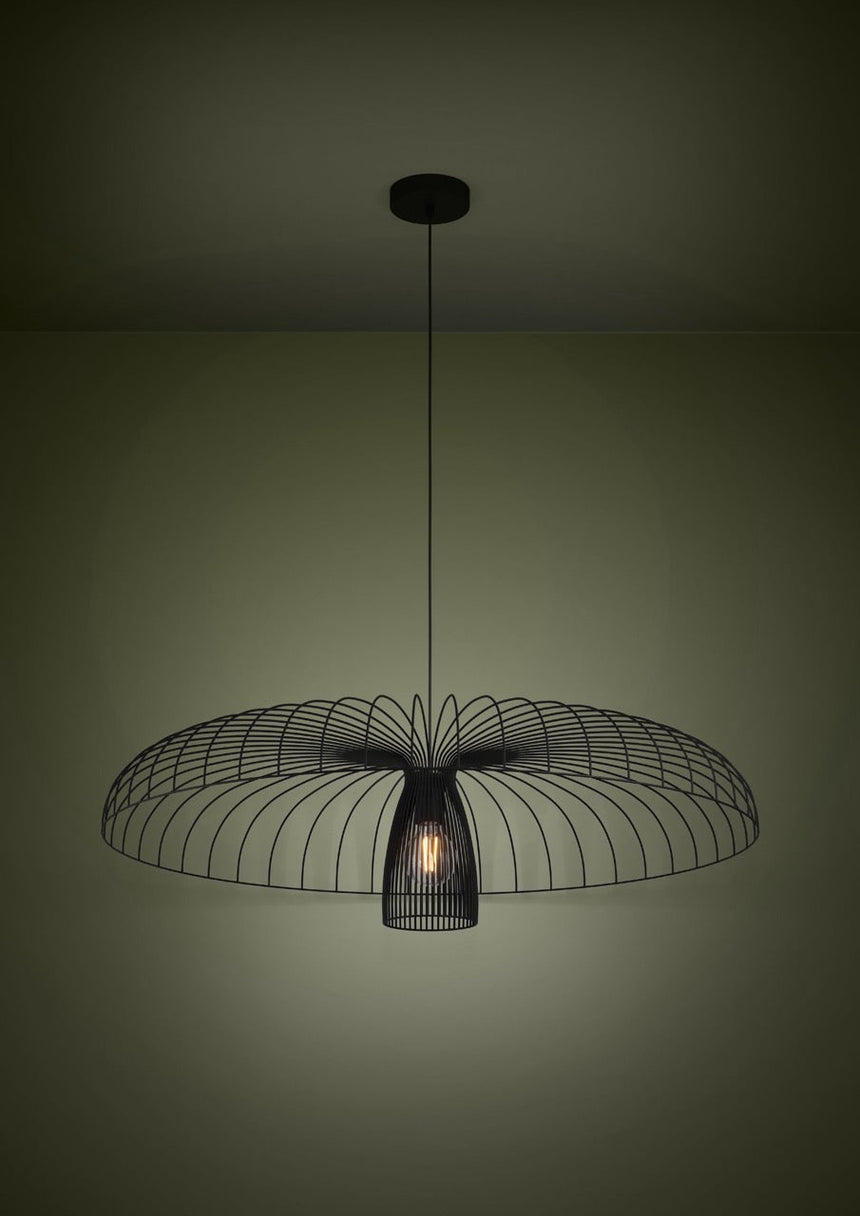 EGLO Champerico Lámpara de techo colgante acero negro 390217