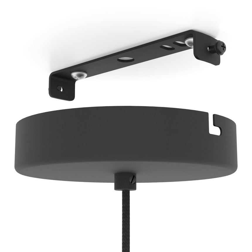 EGLO Monterroso Lámpara de techo colgante acero maderatela negro naturalezablanco 390233