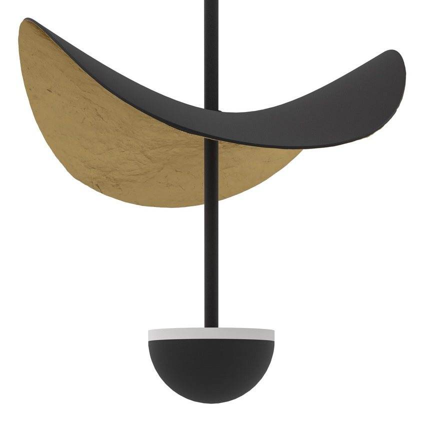 EGLO Dracera Plafón LED regulable acero acero negro negrooro 390411