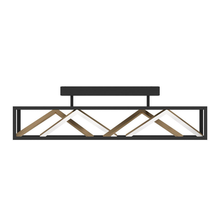 EGLO Penela Plafón LED portátil regulable aluminioacero negrooro 390416