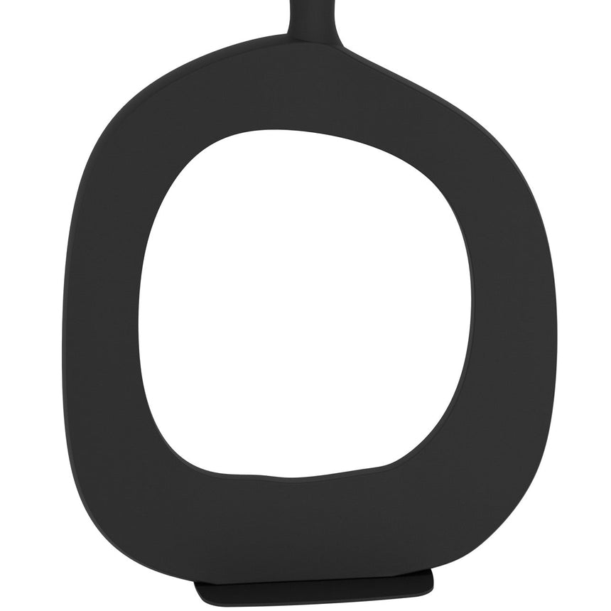 EGLO Diezma Lámpara sobremesa acero textillino negro naturaleza 390424