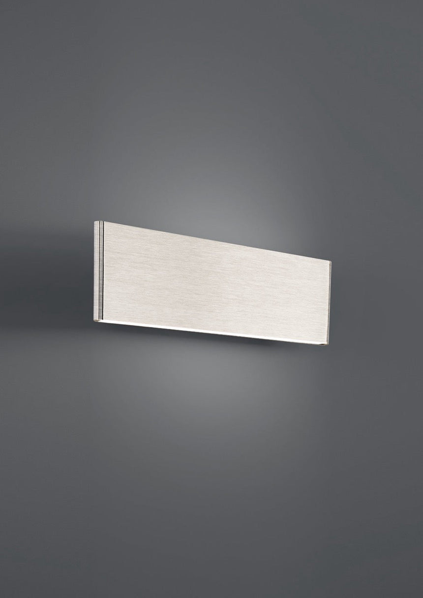 EGLO Climene Lámpara de pared LED aluminio plástico aluminio cepillado blanco 39268
