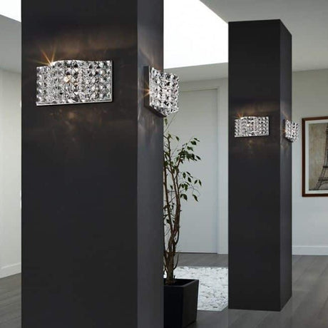 Schuller Onda 160320 Lámparas de pared Cromado y transparente