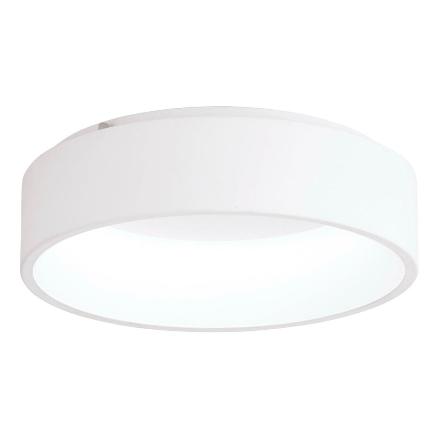 EGLO Marghera 1 Plafón LED regulable aceroplástico blanco 39286
