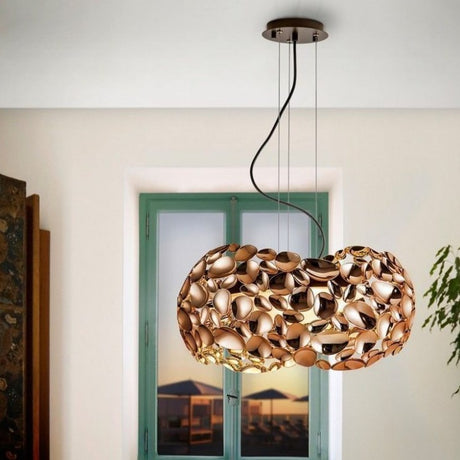 Schuller Narisa 266251N Lámparas de techo Baño oro rosa, marrón, opal