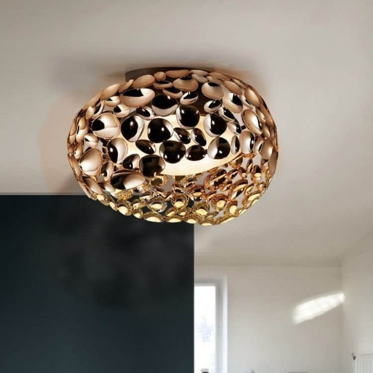 Schuller Narisa 266822N Plafón Baño oro rosa, marrón, opal