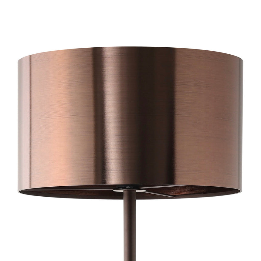 EGLO Saganto 1 Lámpara de pie acero plástico café cafécobre 39358