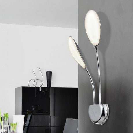 Schuller Lucila 324190 Lámparas de pared Cromado, opal.