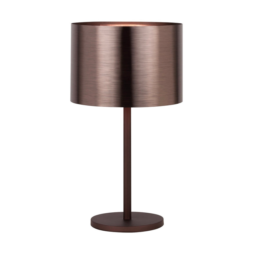 EGLO Saganto 1 Lámpara sobremesa acero plástico café cafécobre 39394