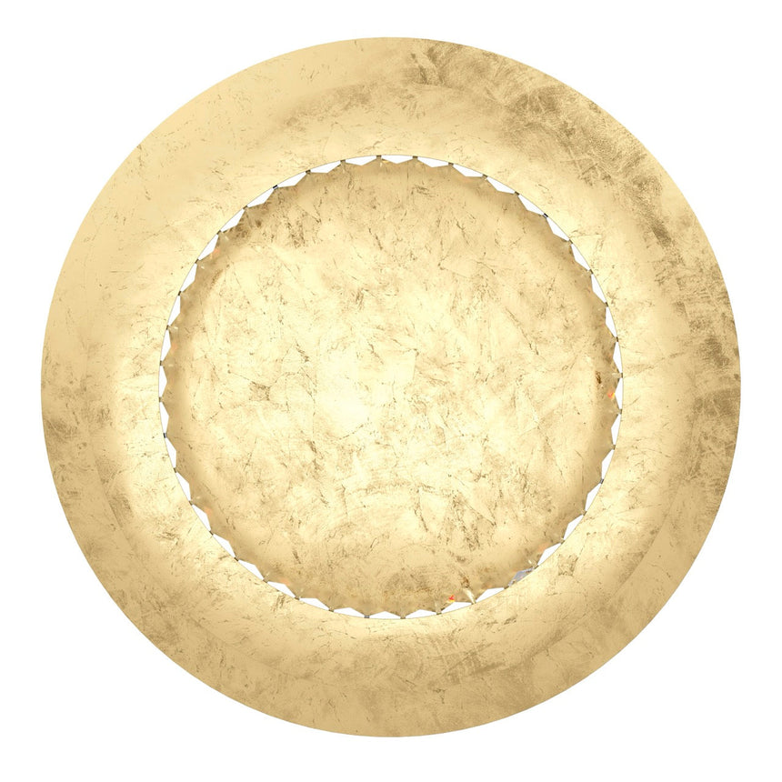 EGLO Principe Plafón LED regulable acero cristal dorado claro 39405