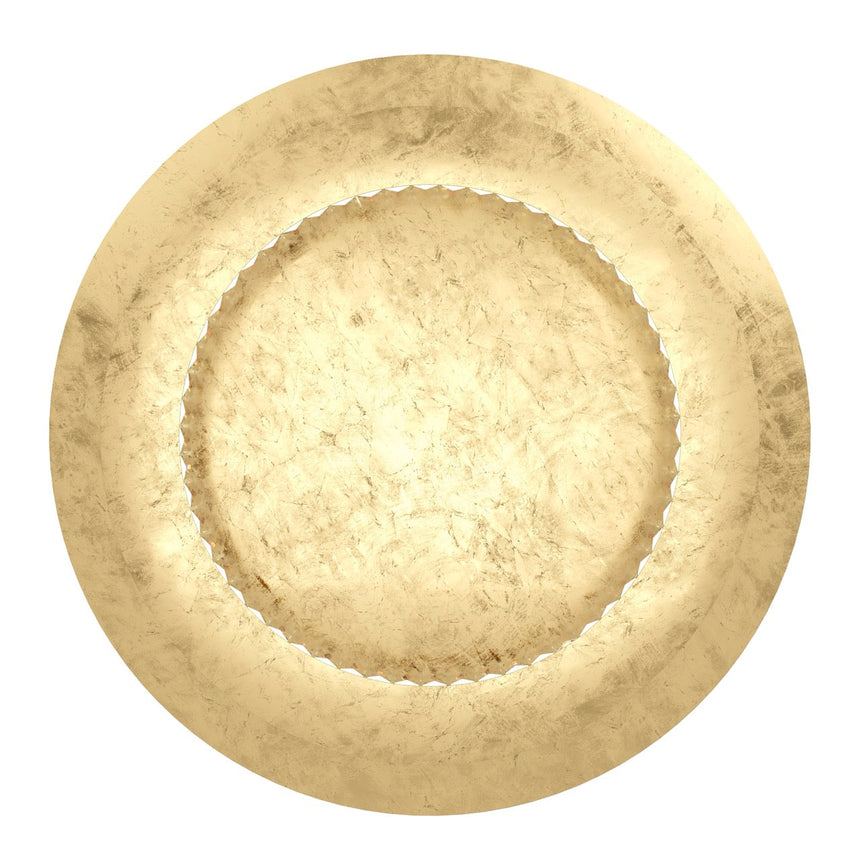 EGLO Principe Plafón LED regulable acero cristal dorado claro 39406