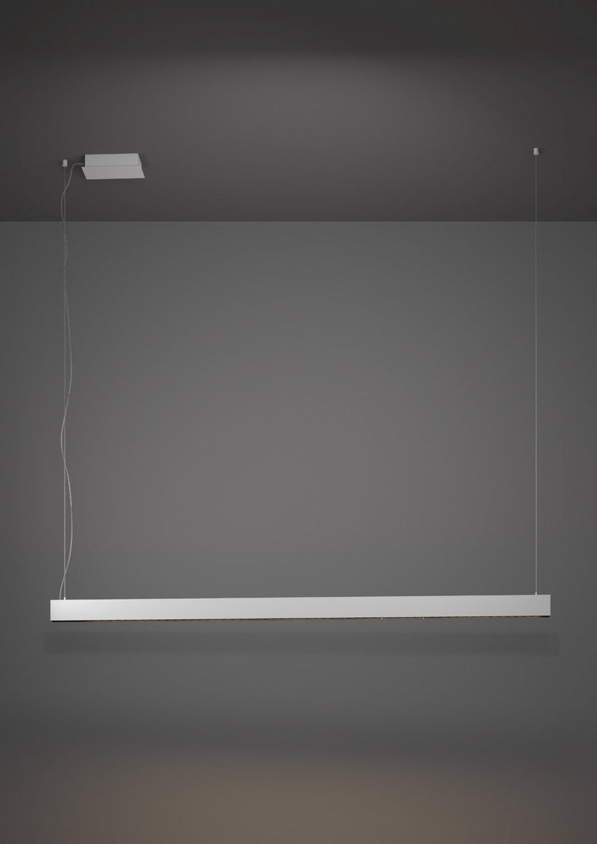 EGLO Termini Lámpara de techo colgante LED regulable 2 luces acero negro 39485