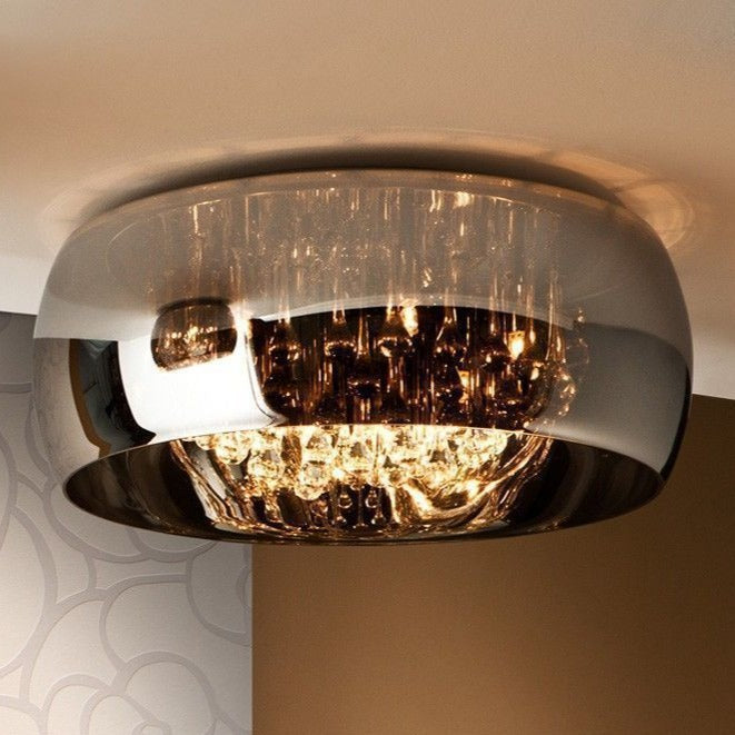Schuller Argos 508030 Plafón Cromo. Transparente, espejado