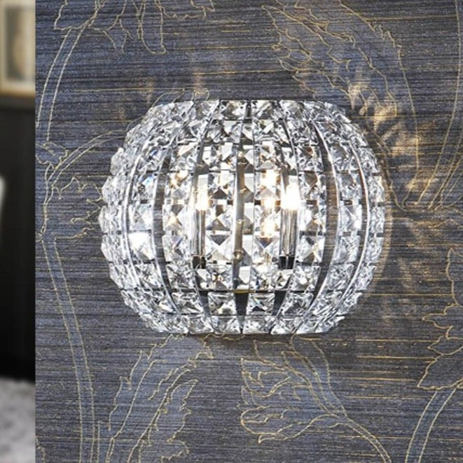 Schuller Diamond 508323 Lámparas de pared Cromado y transparente