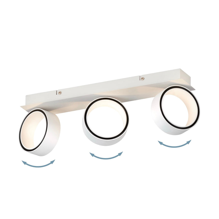 EGLO Albariza Foco LED aluminioacero blancocromo 39586