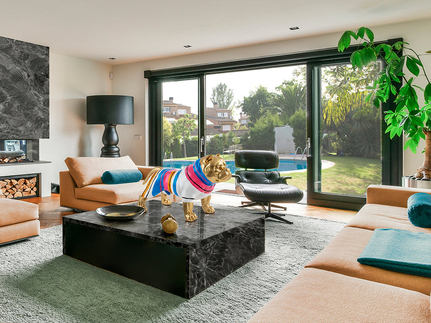 Schuller Taison Pitbull Mediano oro Rayas 396637