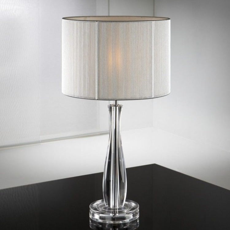 Schuller Lin 663023 Lámparas de sobremesa Transparente y plata