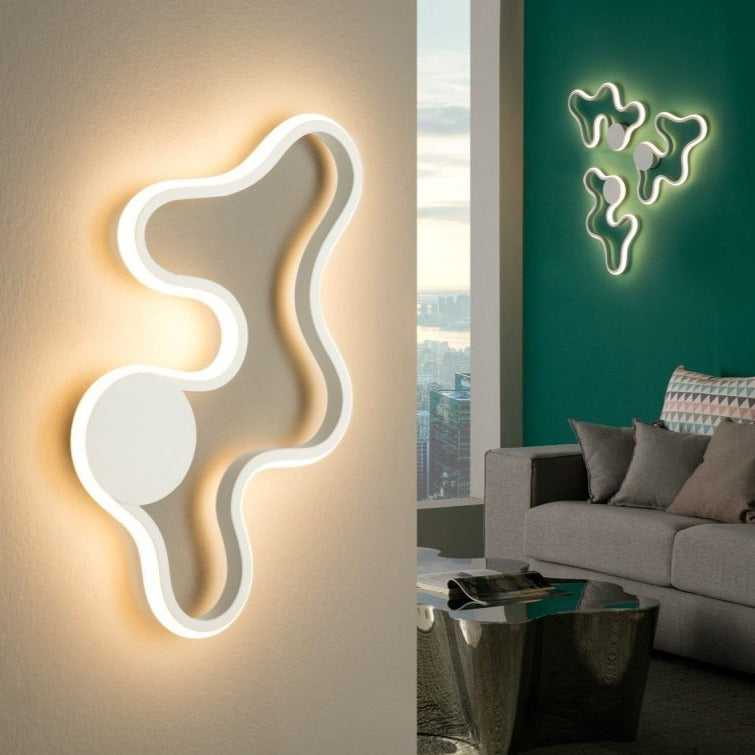 Schuller Marea 723955 Lámparas de pared Blanco arenado