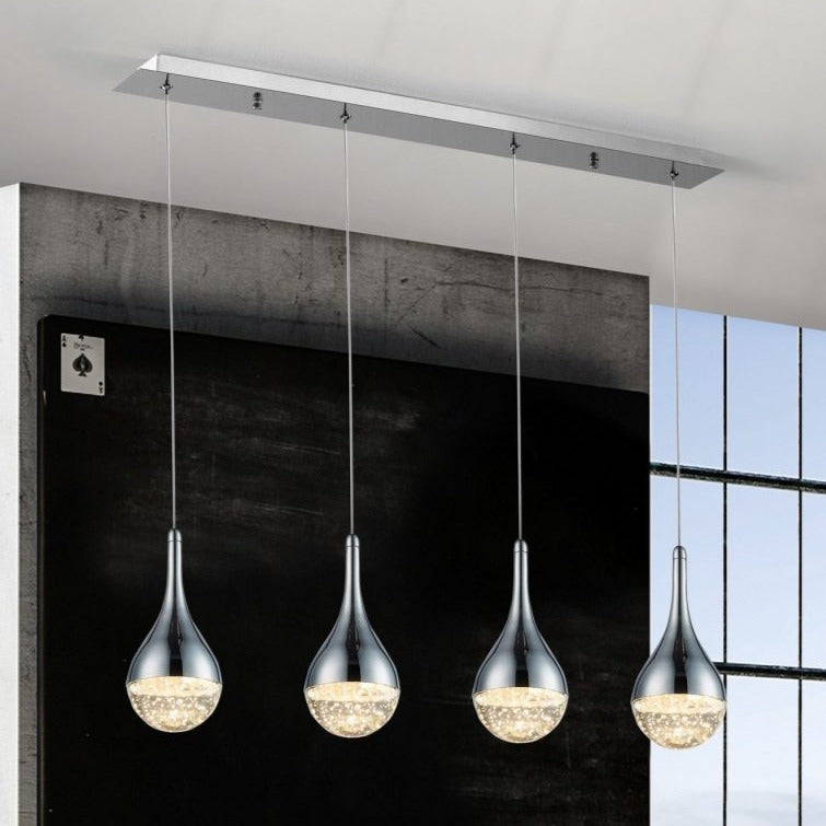 Schuller Elie 773421 Lámparas de techo Cromado, transparente.