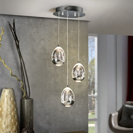 Schuller Rocío 783753 Lámparas de techo Cromo y transparente