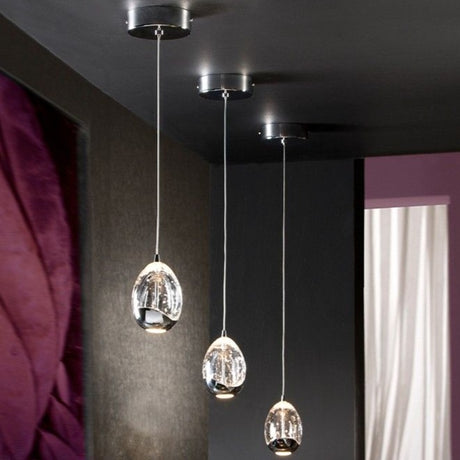 Schuller Rocío 784326 Lámparas de techo Cromo y transparente