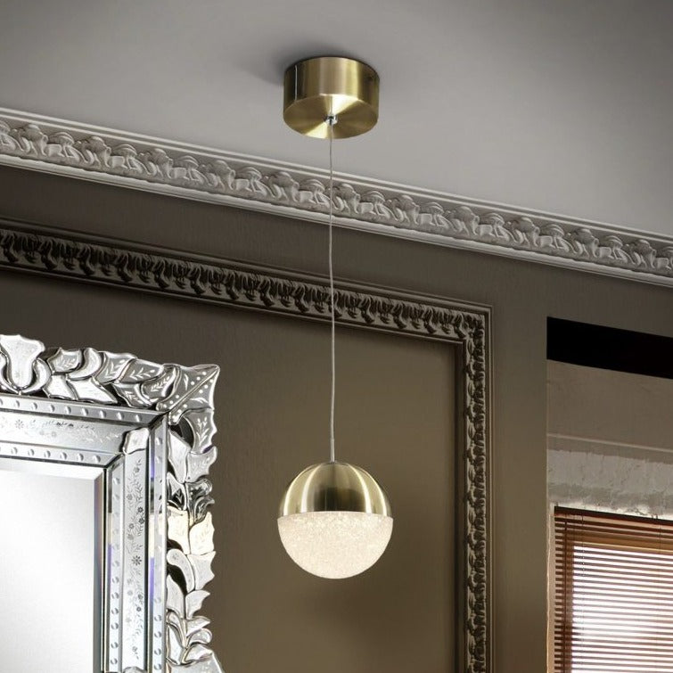 Schuller Sphere 793429 Lámparas de techo Latón, trasparente