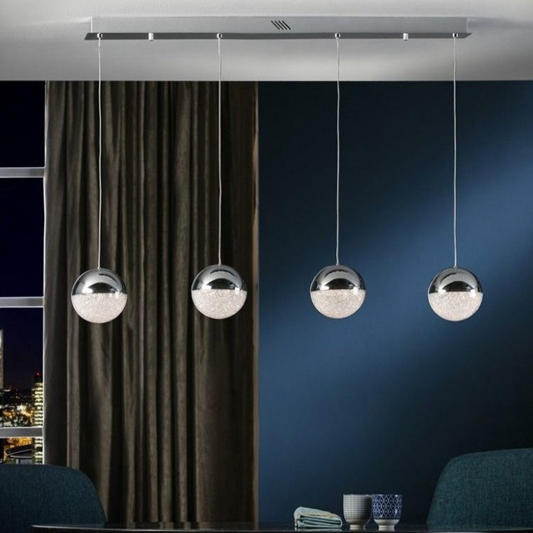 Schuller Sphere 793635 Lámparas de techo Cromo, transparente