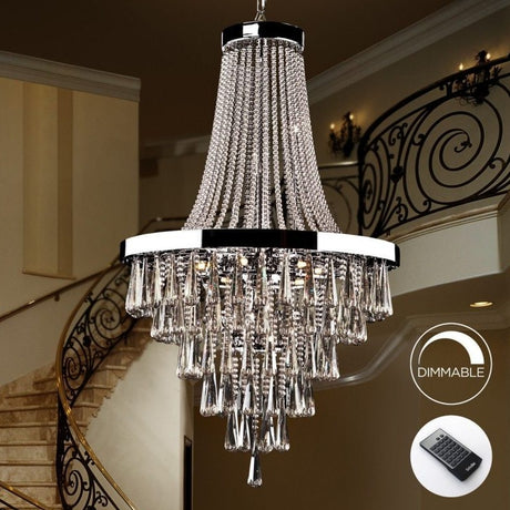 Schuller Palace 810637D Lámparas de techo Cromo, tranparente y fumé.