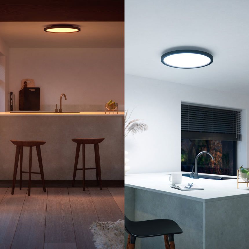 Philips Hue Panel LED Aurelle negro White Ambiance 21W 6500K 2450lm 8720169329072 - imagen 4