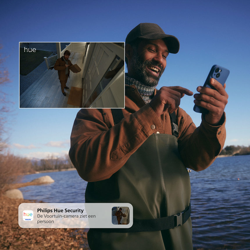 Philips Hue Security Cámara inteligente Secure negro 10W IP65 871951449267700