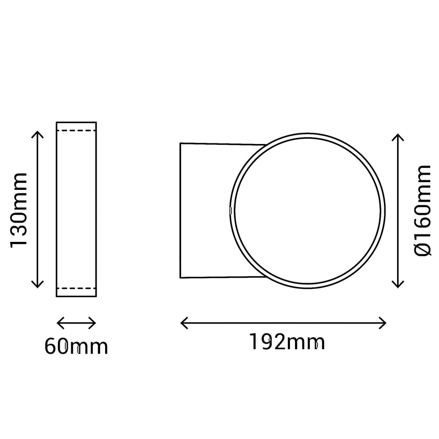 Sulion Naya Wall Lamp IP54 12W - NAYA 400045