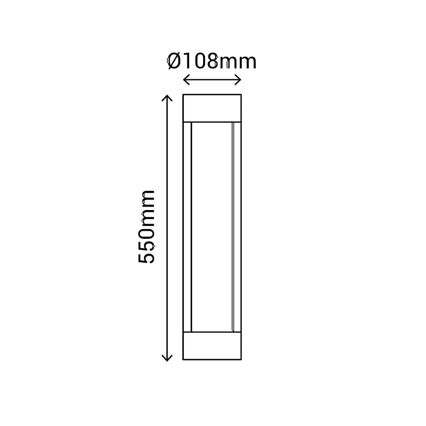 Sulion Nina Baliza LED 550mm IP54 9W - NINA 400063